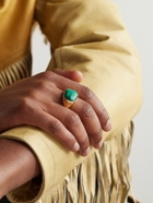 Jacquie Aiche - 14-Karat Gold Malachite Signet Ring - Gold