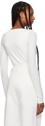 TOVE White Jennifer Bodysuit