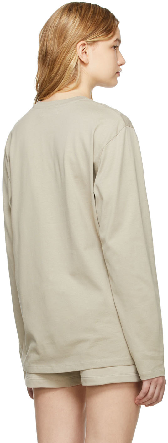 PANGAIA Gray Organic Cotton T-Shirt