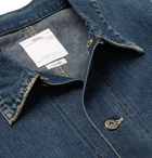 visvim - Distressed Denim Chore Jacket - Men - Mid denim