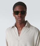 Bottega Veneta Ultrathin rectangular sunglasses