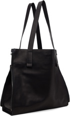 YOHJI YAMAMOTO Black Zipper Tote