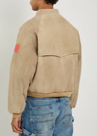 Cherry Los Angeles Sun Faded Championship Padded Cotton Jacket Tan
