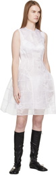 Cecilie Bahnsen White CBclaudie Minidress
