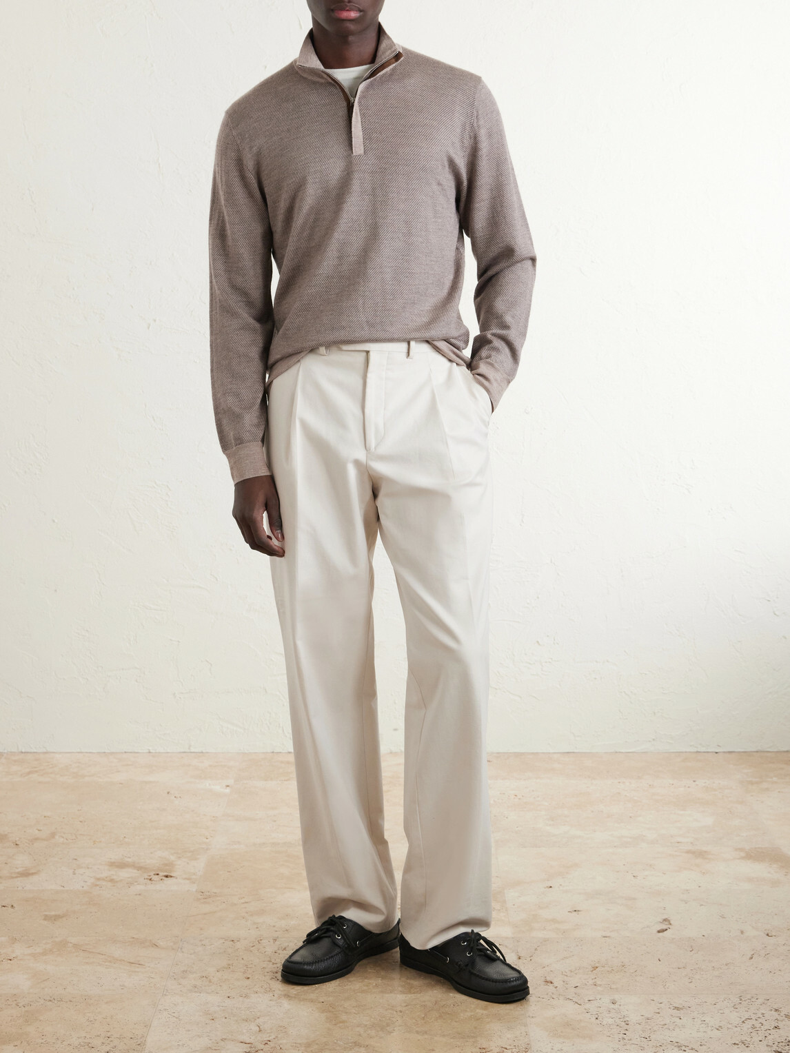 N.PEAL - Cashmere and Silk-Blend Shirt - Brown