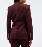 Veronica Beard Raelynn cotton-blend velvet blazer