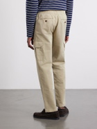 Mr P. - Tapered Cotton and Linen-Blend Trousers - Neutrals