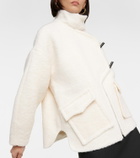 Ganni - Bouclé wool-blend jacket