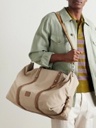 Paul Smith - Leather and Webbing-Trimmed Twill Weekend Bag