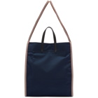 3.1 Phillip Lim Navy and Multicolor Henry Tote