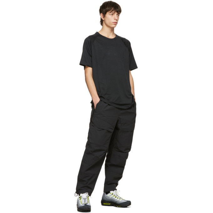 Nike - Straight-Leg Cotton-Blend Jersey Sweatpants - Black Nike