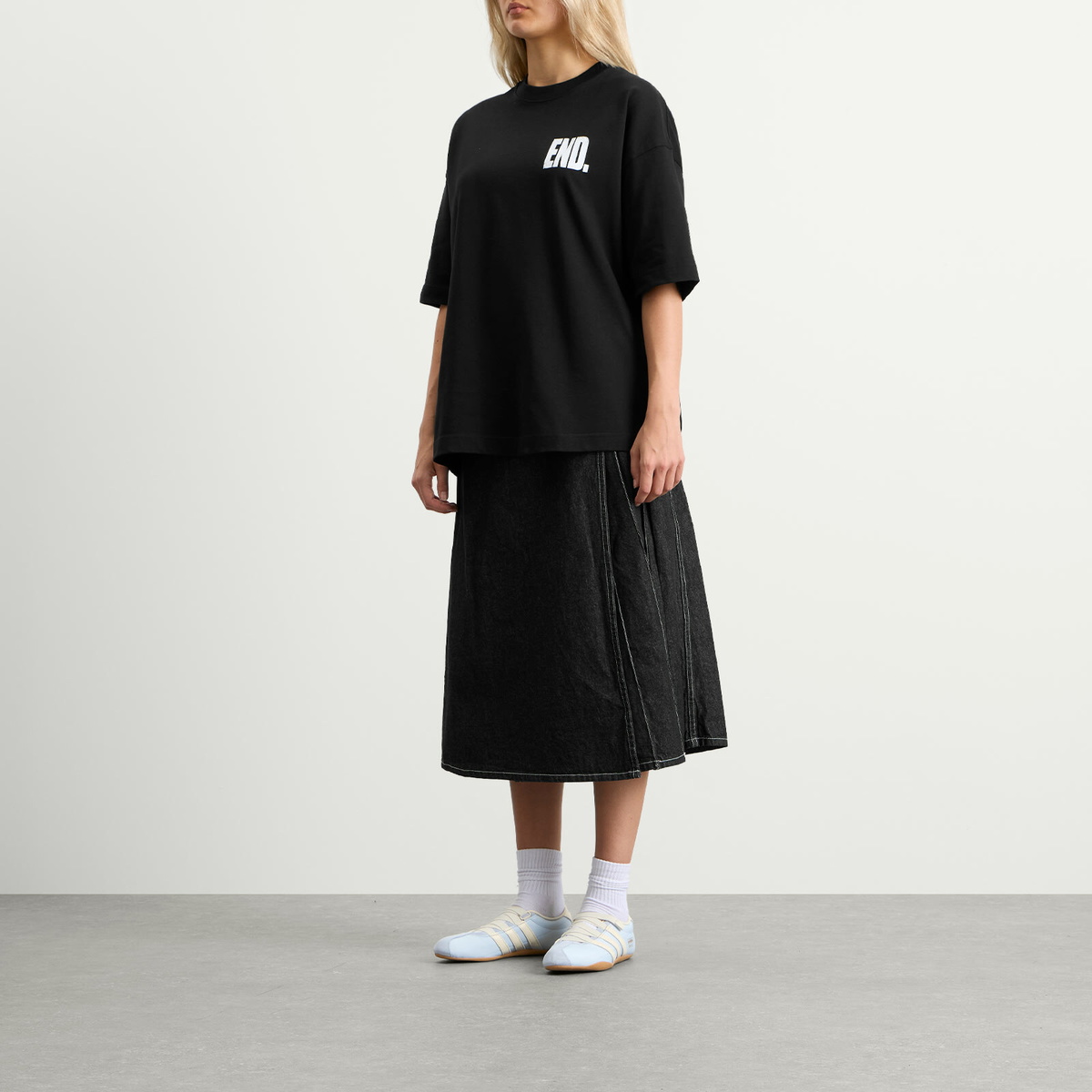 END. Glasgow T-Shirt in Black