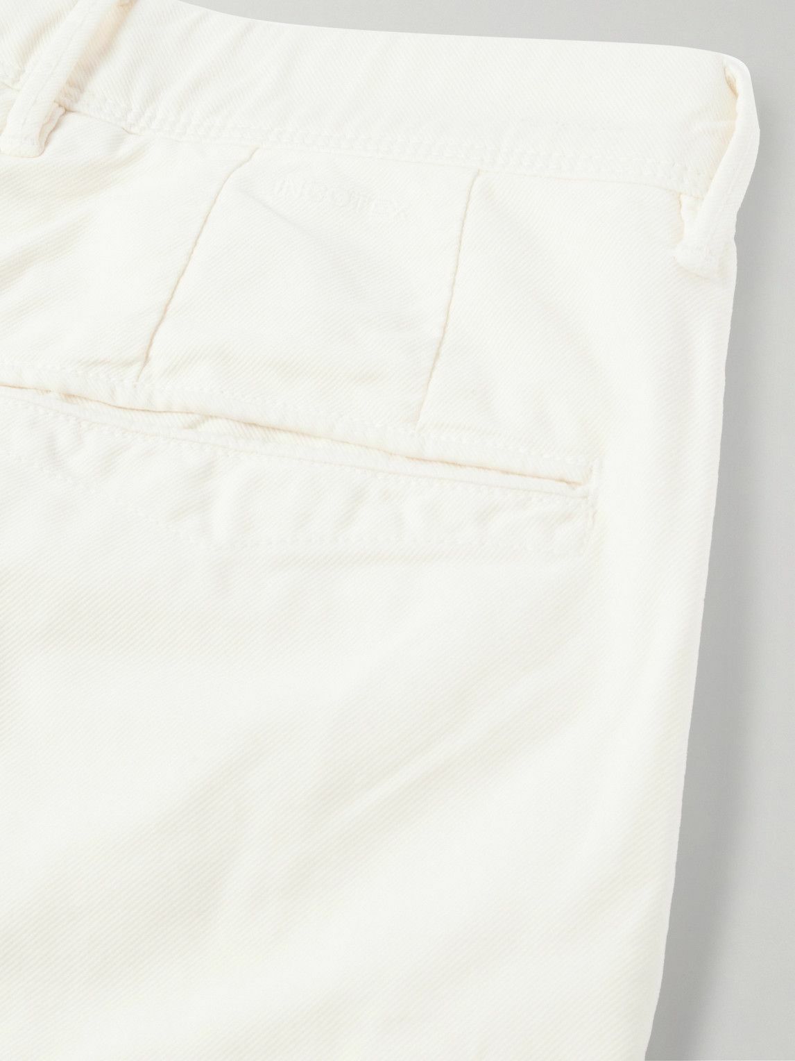 パンツ INCOTEX 172832 D6584 010 Trousers White INCOTEX: Pants men - White | Incotex pants ZX541W90423