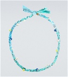 Alanui - Bandana necklace with beads and shells