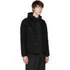 Etudes Black Denim Guest Jacket