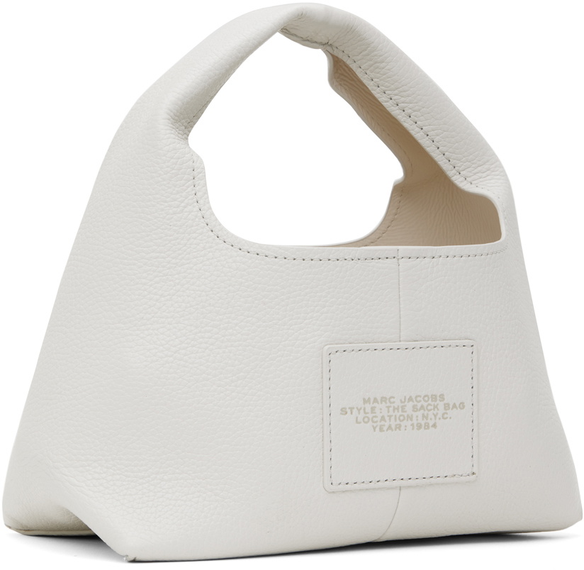Marc Jacobs White 'The Mini Sack Bag' Tote Marc Jacobs