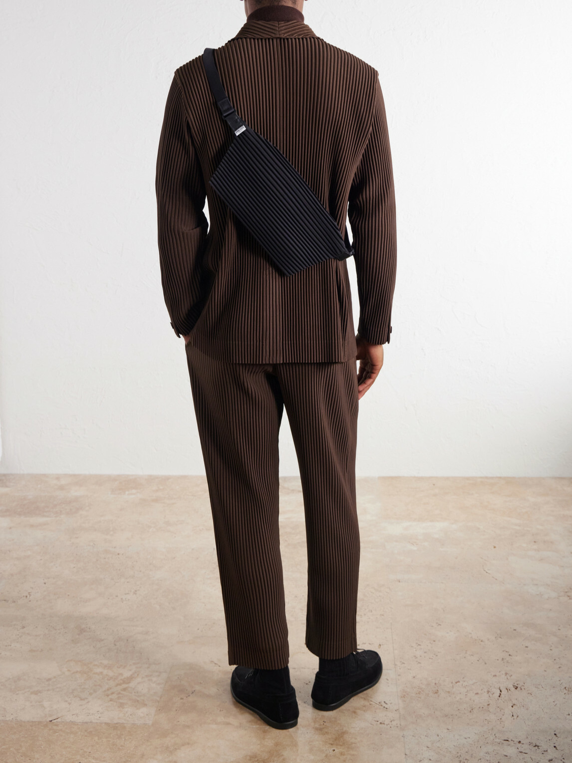 Homme Plissé Issey Miyake - Slim Pleated Belt Bag
