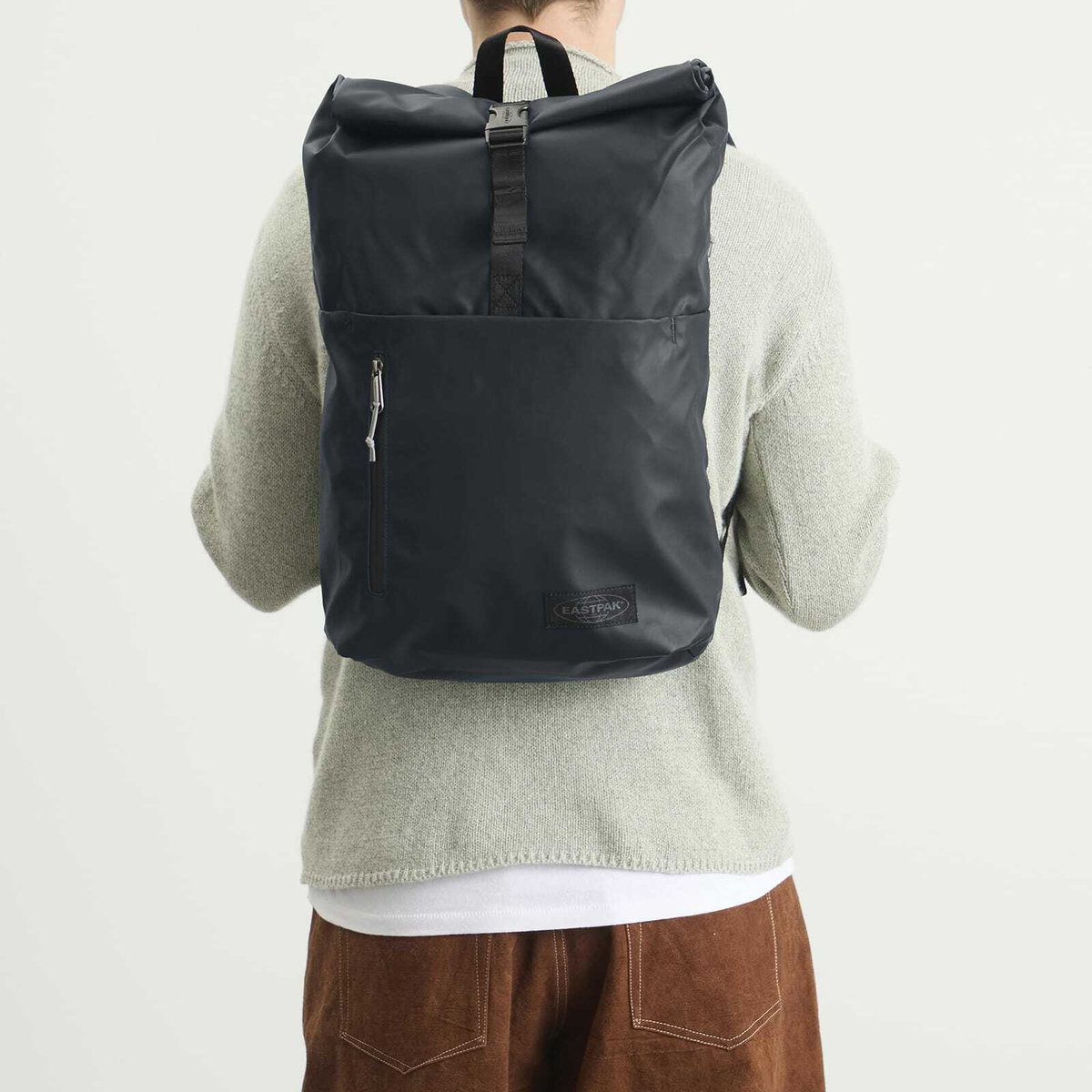 Eastpak Up Roll Backpack in Tarp Navy 