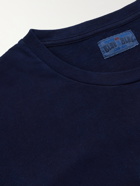 BLUE BLUE JAPAN - Printed Cotton-Jersey T-Shirt - Blue - M
