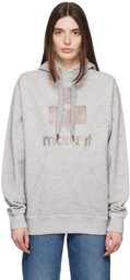 Isabel Marant Etoile Gray Mansel Hoodie