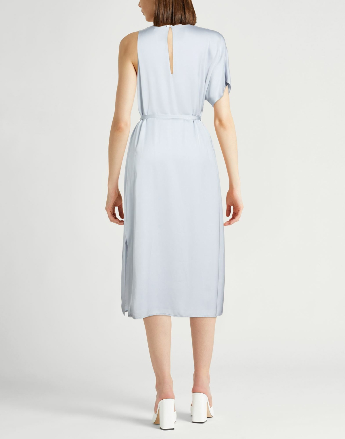 Peserico Womens Midi dress Light in Grey
