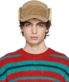 Paul Smith Brown Corduroy Cap