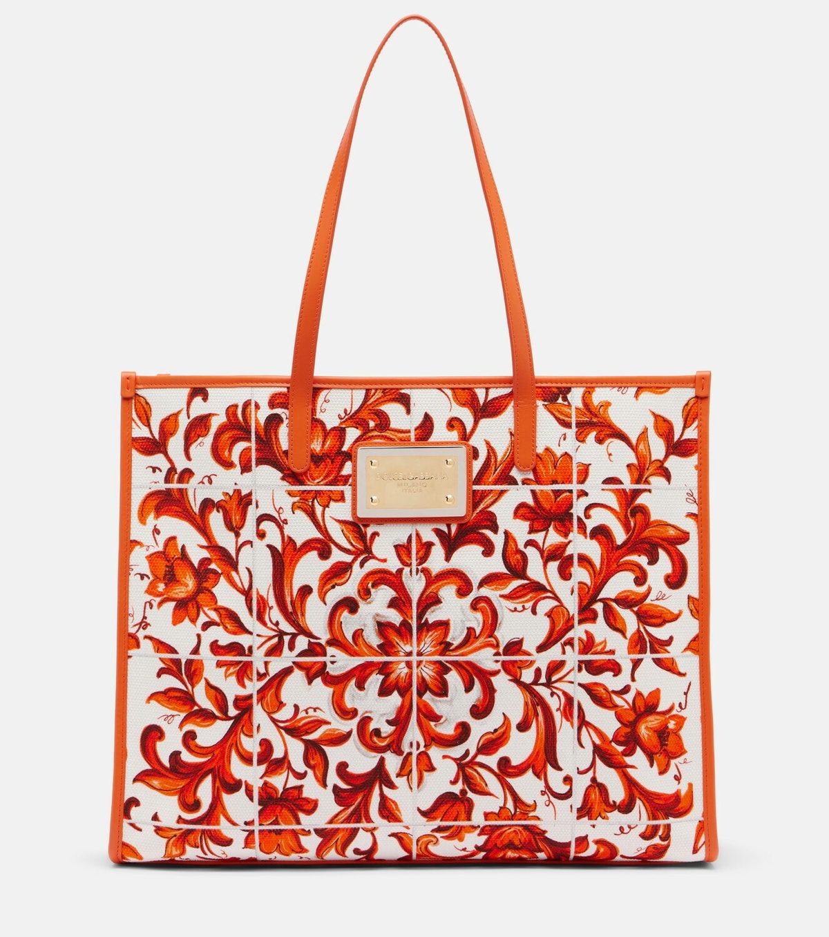Dolce&Gabbana Shopping Large printed canvas shopper
