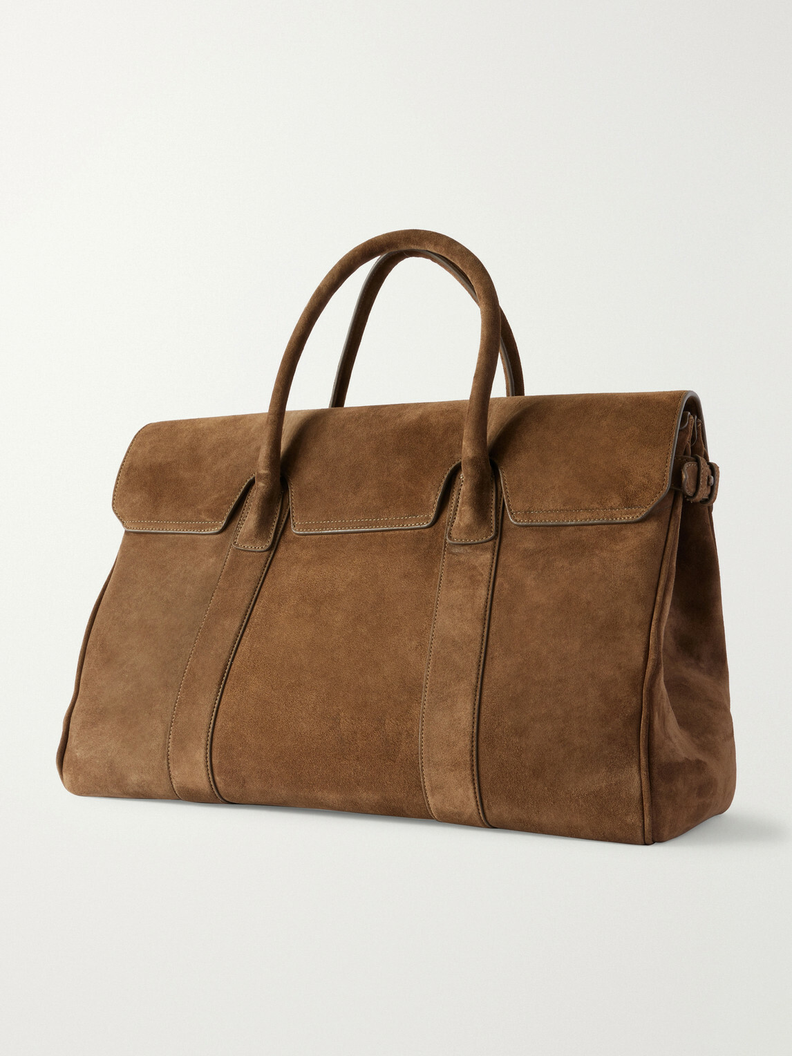 Officine Creative - Bostonian 001 Suede Weekend Bag