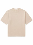 Acne Studios - Logo-Print Cotton-Jersey T-Shirt - Neutrals