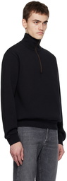 Acne Studios Black Zippered Sweater