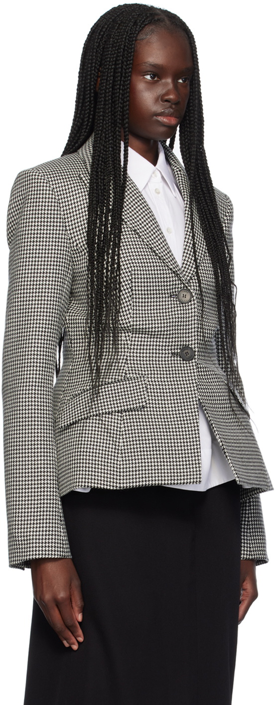 Erdem Black & White Tailored Blazer