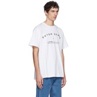 Raf Simons White Tour Regular Fit T-Shirt