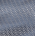 CHARVET - 8.5cm Silk-Jacquard Tie - Blue