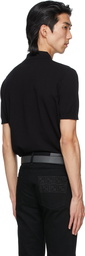 Fendi Black 'Forever Fendi' Polo