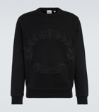 Burberry - Embroidered cotton sweatshirt