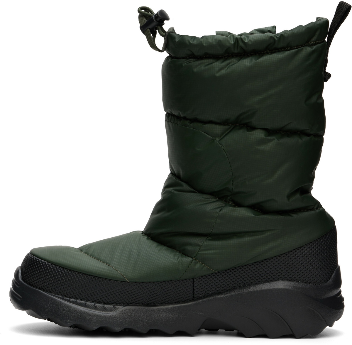The North Face Khaki Nuptse Traction Boots