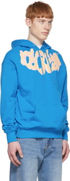 ICECREAM Blue Cotton Hoodie