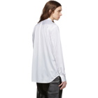 Comme des Garcons Homme Plus White Jonathan Meese Edition Inkjet Shirt