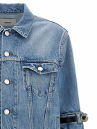 Coperni hybrid Denim Short Jacket