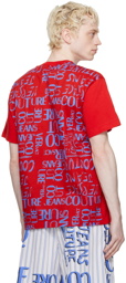 Versace Jeans Couture Red Doodle T-Shirt