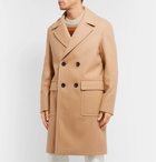 Mr P. - Oversized Double-Breasted Virgin Wool Coat - Brown