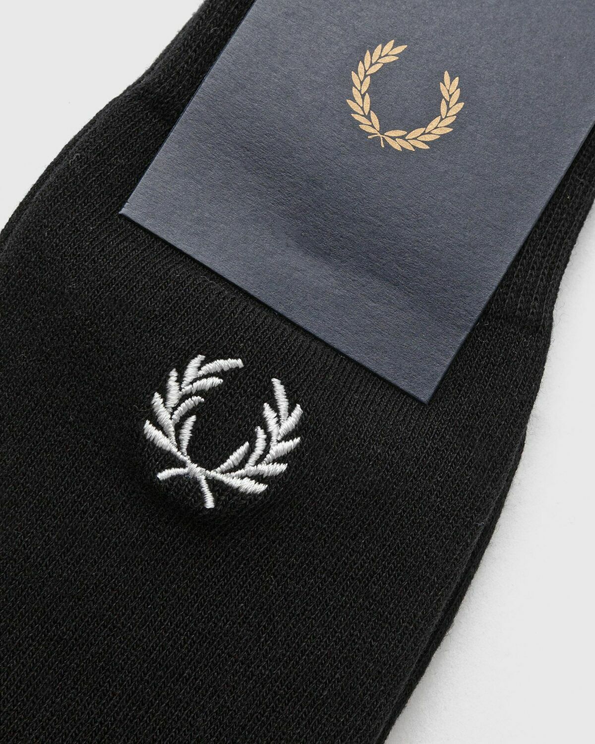 Fred Perry CLASSIC LAUREL WREATH SOCK Black Men