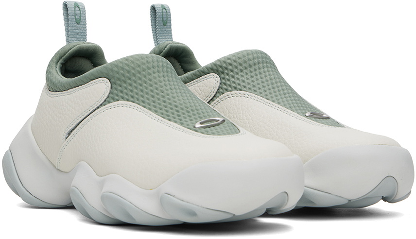 Oakley Factory Team Off-White & Green Flesh Sneakers Oakley Factory