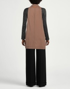 Tod's Womens Tailored Vest in Brown