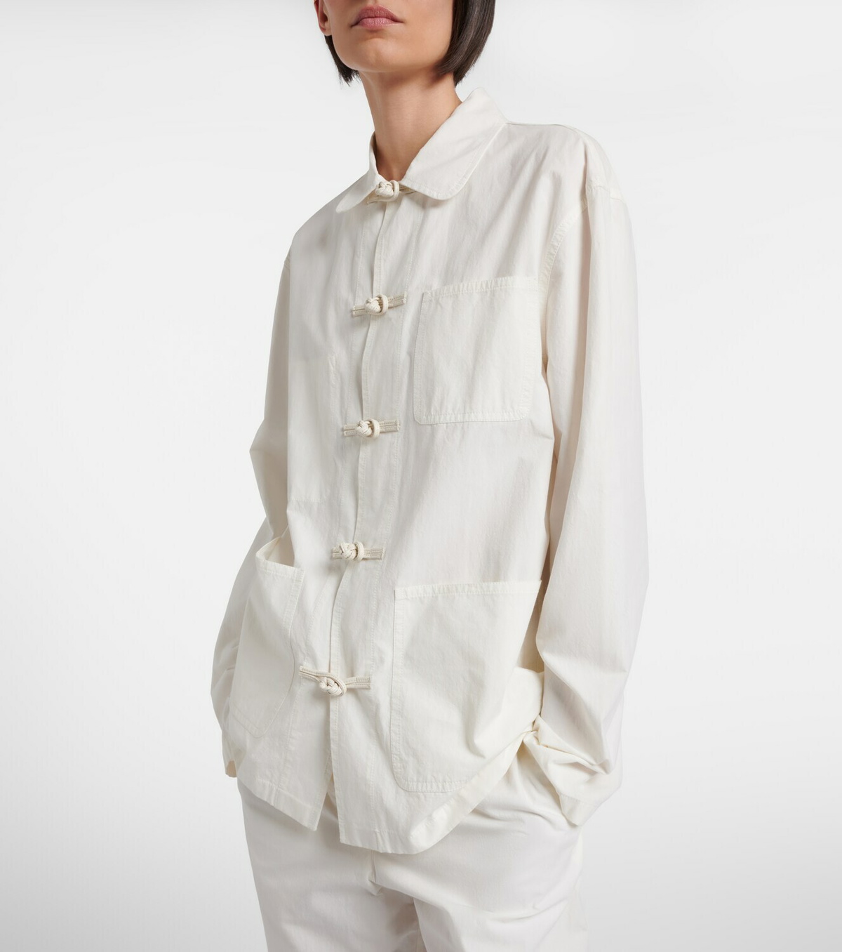The Row Behati cotton poplin jacket