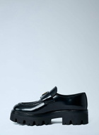 Prada Brushed Leather Loafers