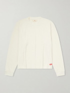 Cherry Los Angeles - Logo-Print Cotton Waffle-Jersey T-Shirt - Neutrals