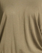 Peserico Womens Turtleneck Military in Green