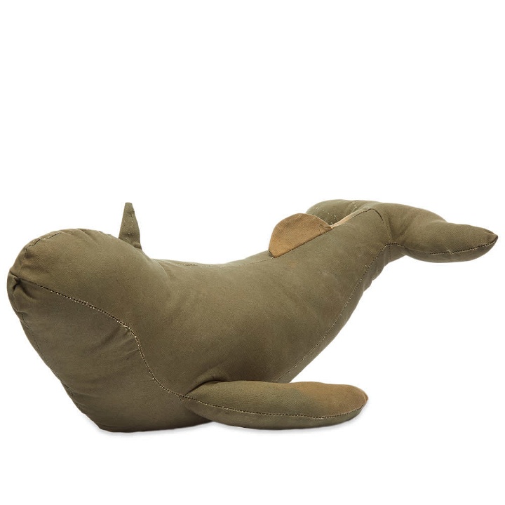 Photo: Puebco Vintage Fabric Stuffed Animal - Whale