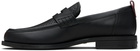 Hugo Black Perforated Loafers